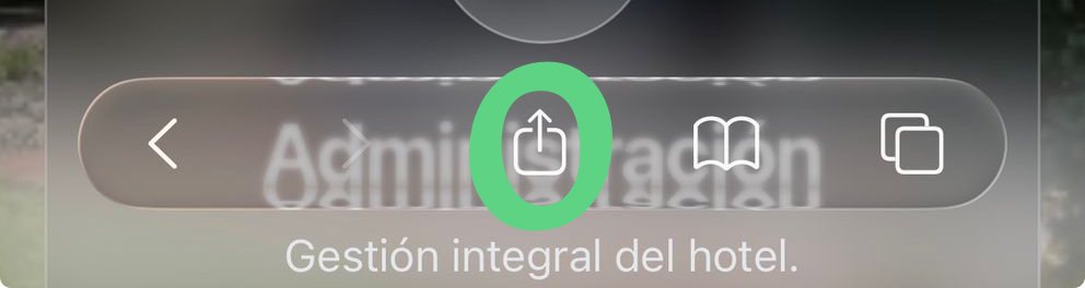 Vista de la aplicación 1